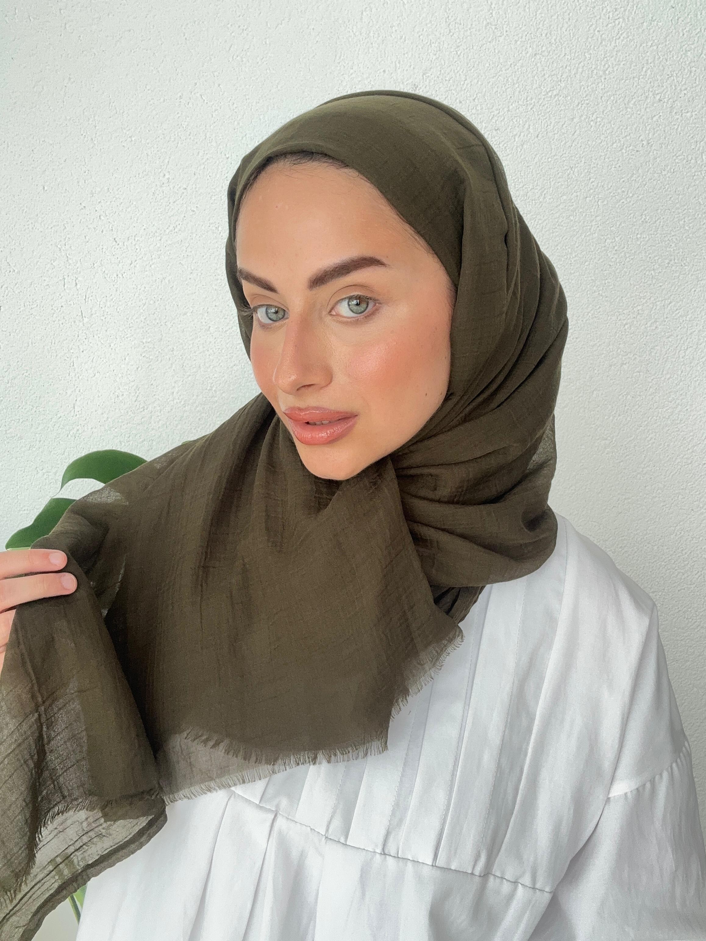 Dubai Şal - Haki Yeşil
