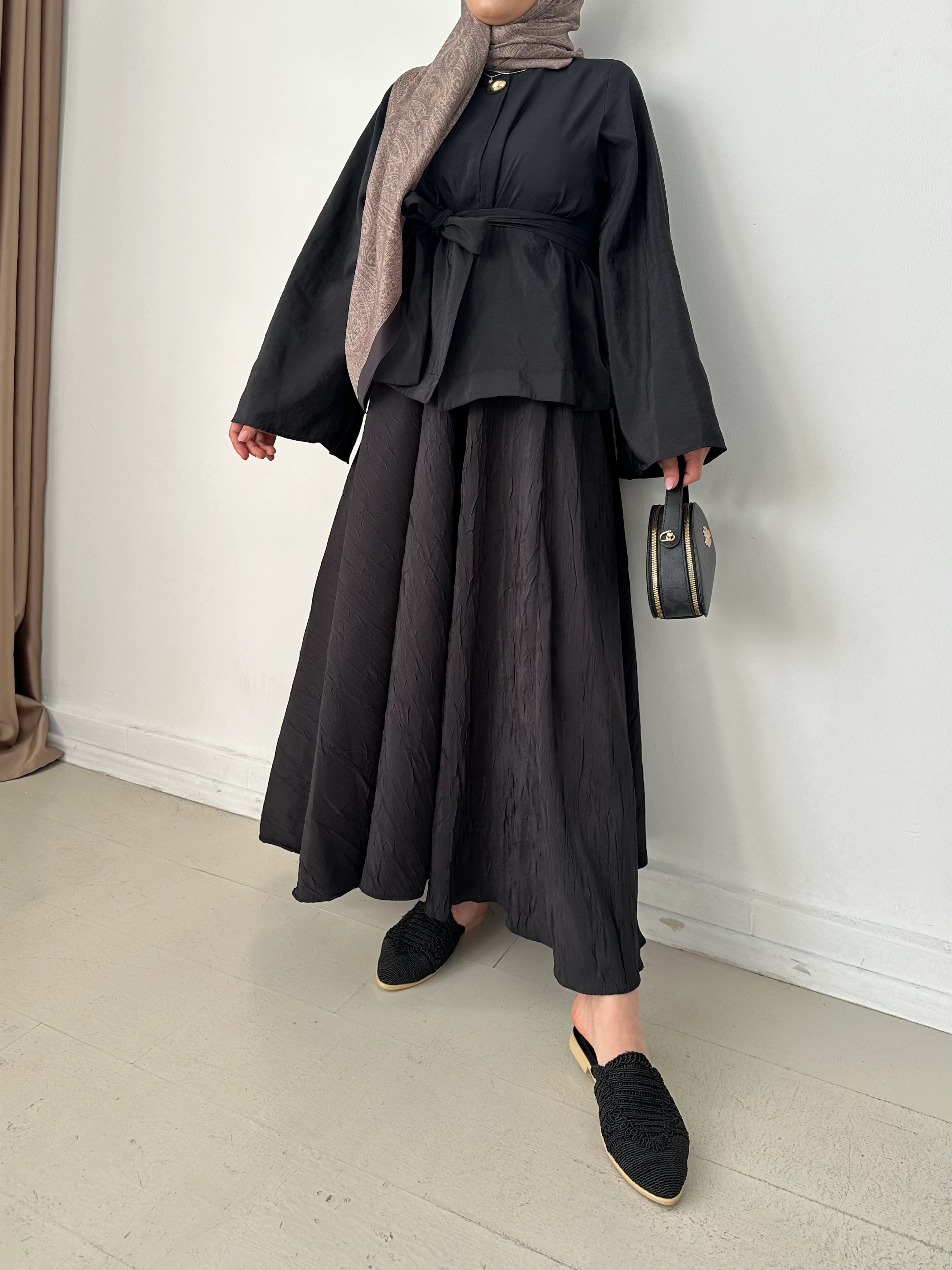 Gold Düğme Detay Premium Takım