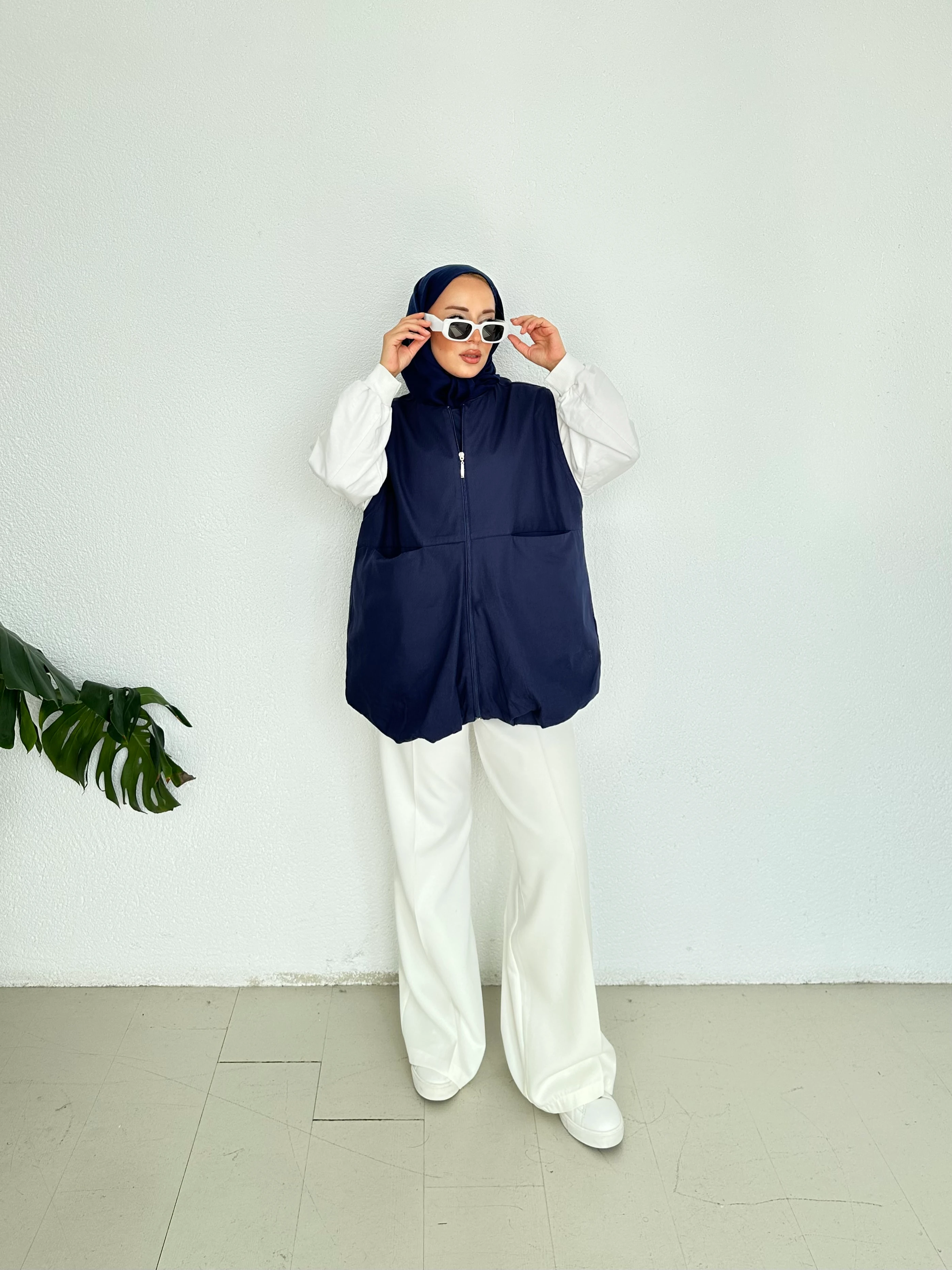 Bomber Yelek - Lacivert