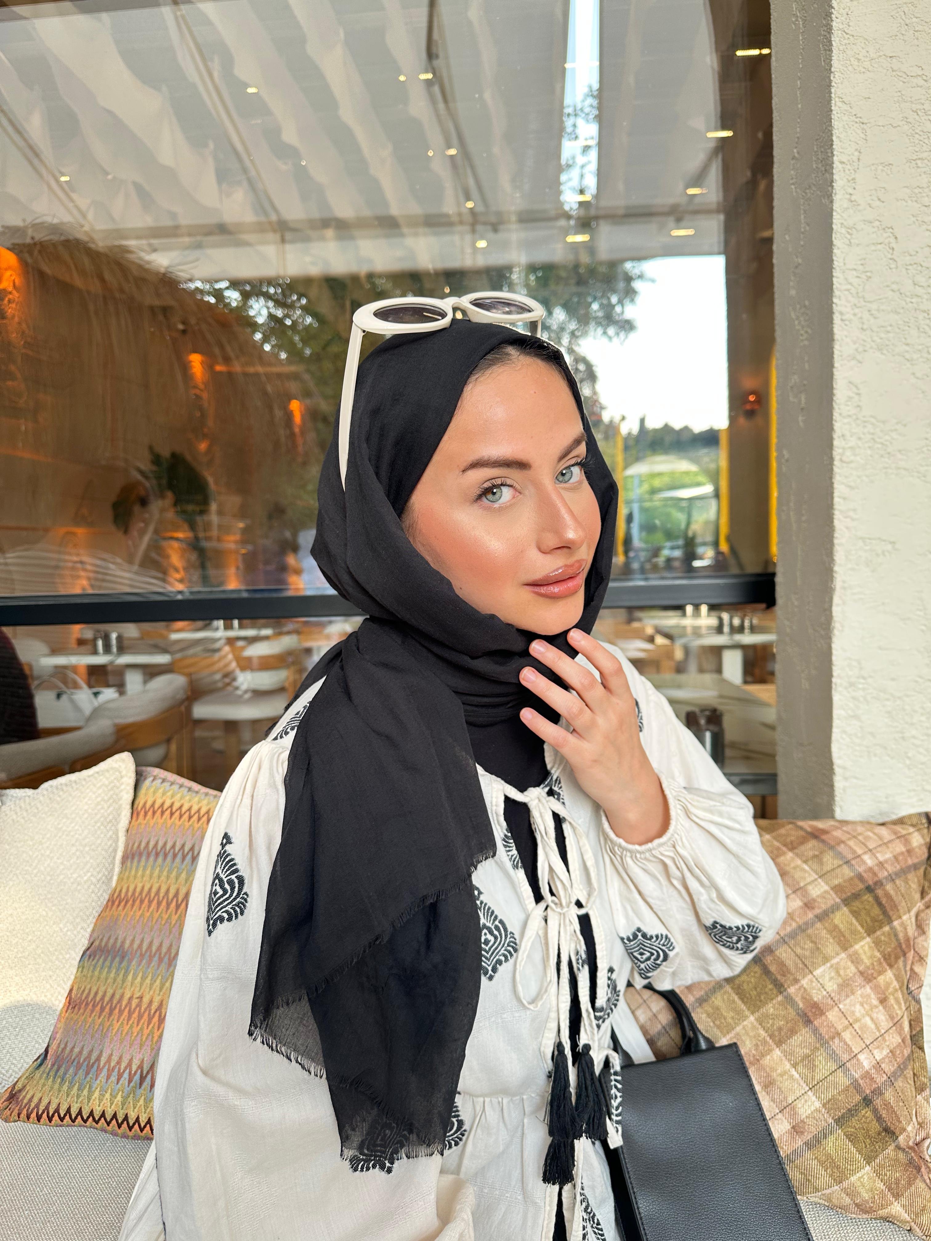 Dubai Şal - Siyah