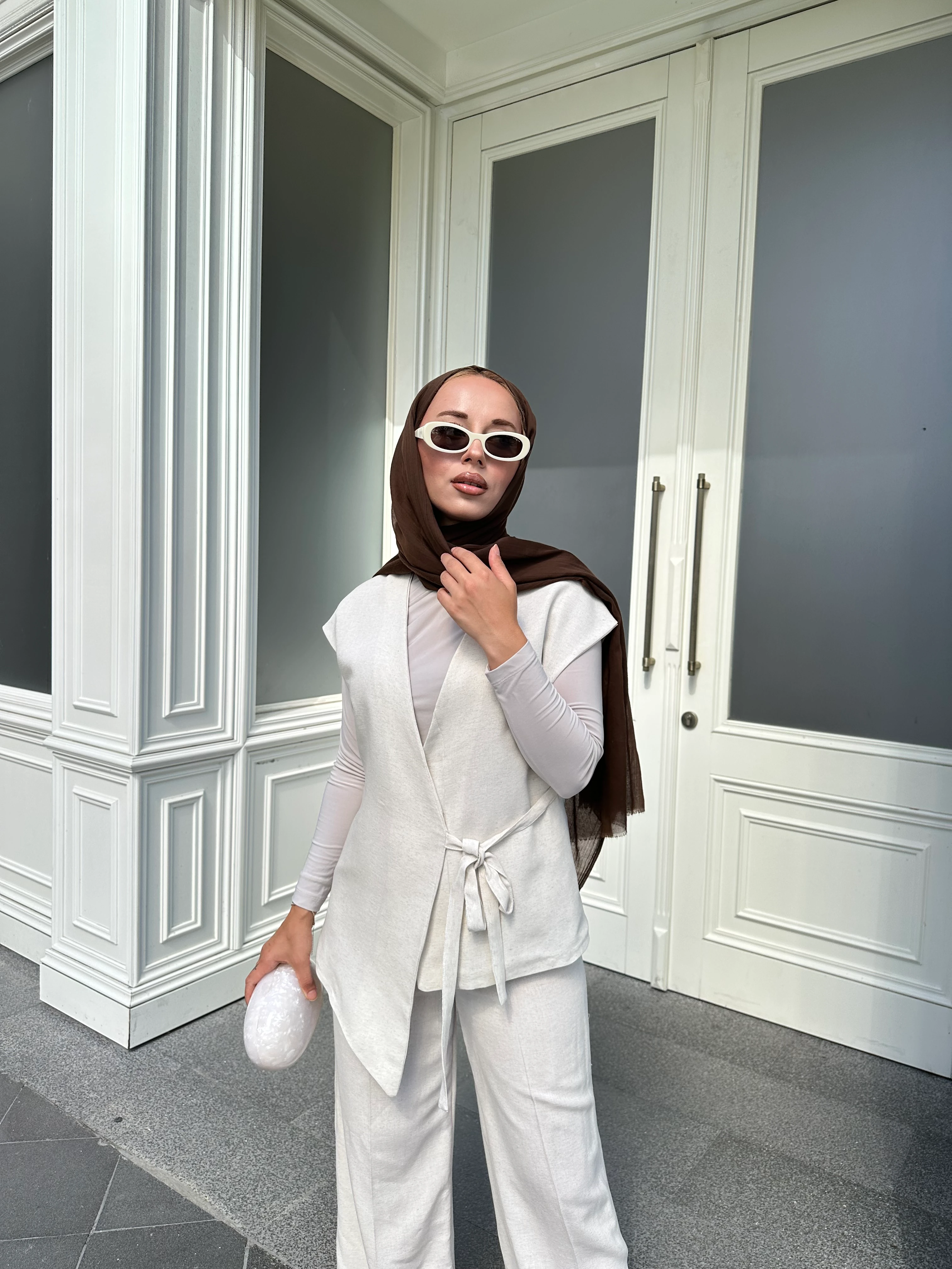 Asimetrik Kesim Keten Takım