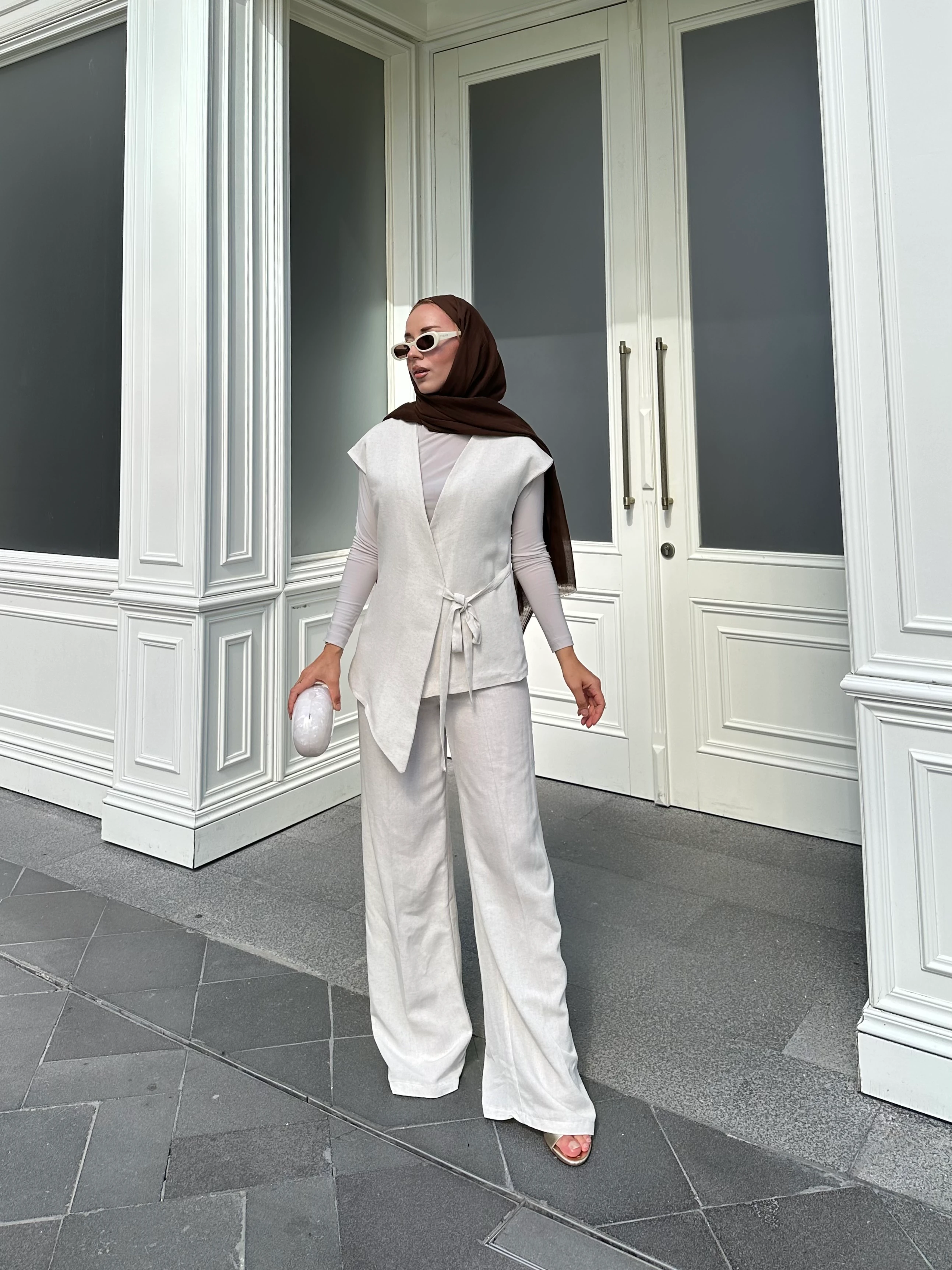 Asimetrik Kesim Keten Takım