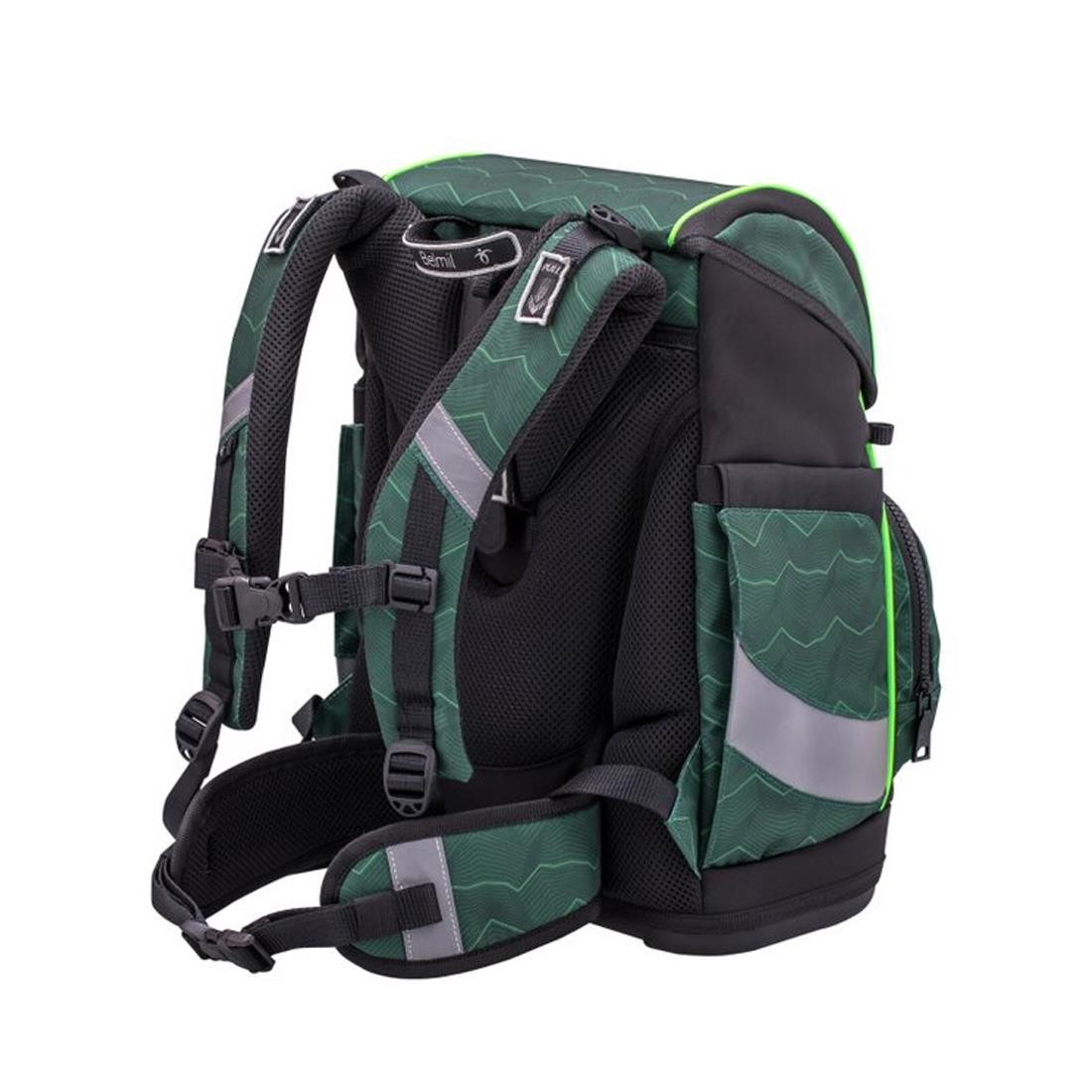 Belmil Waves Green Ergonomik Mıknatıslı Okul Çantası 405-51/P/10