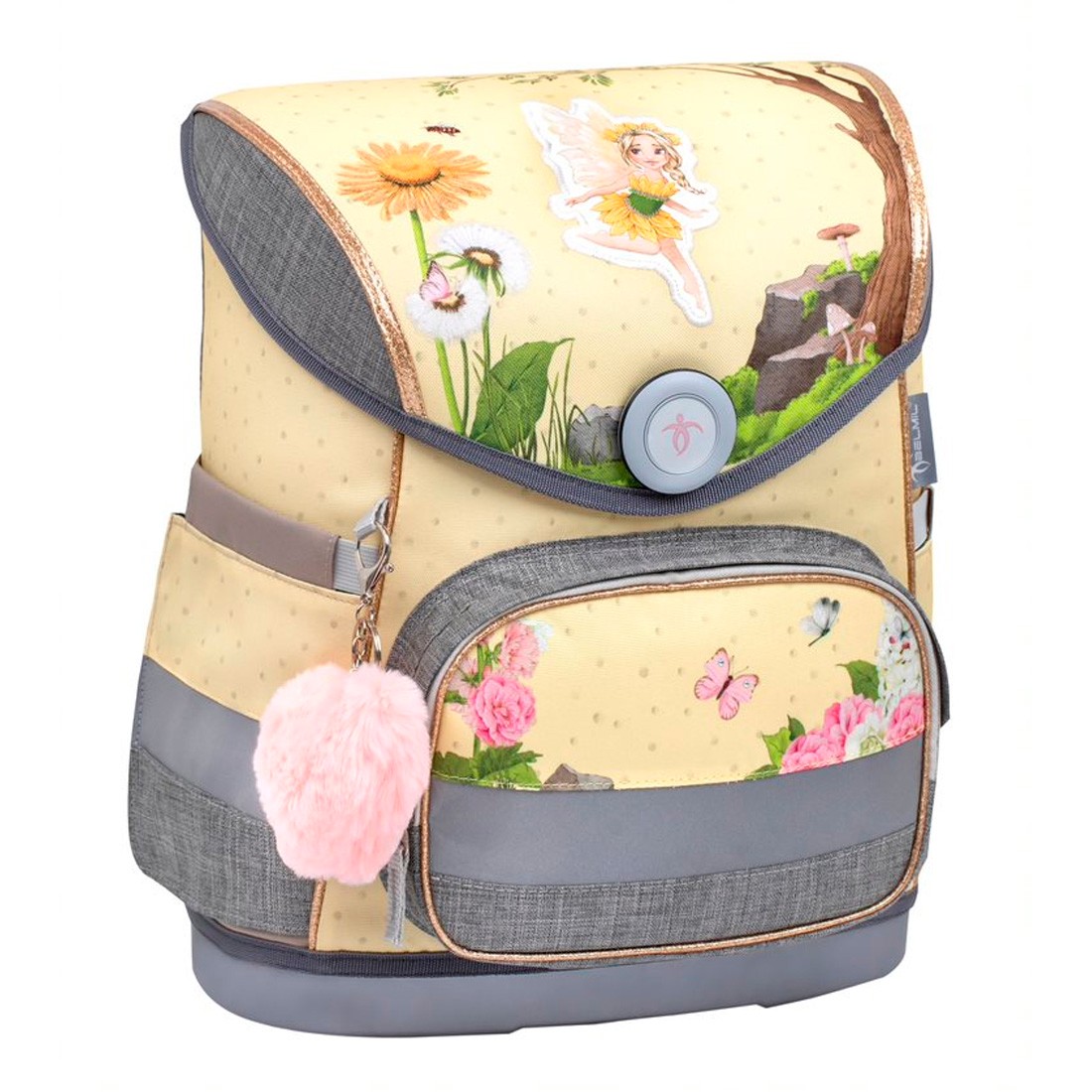 Belmil Fairy Garden Ergonomik Mıknatıslı Okul Çantası 405-41/AG-2