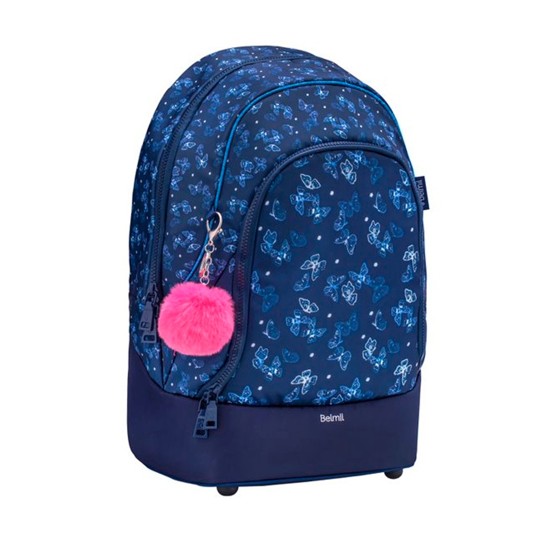 Belmil Flower Jeans Chic 2 in 1 Ergonomik Okul Çantası 338-84/P/7