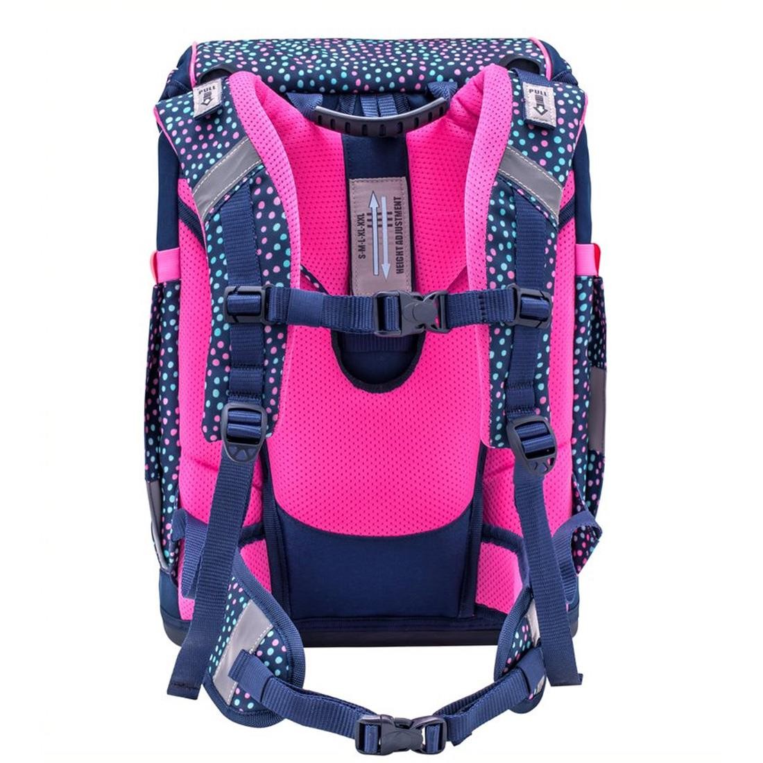 Belmil Amazing Polka Dot 2 Ergonomik Mıknatıslı Okul Çantası 405-51/AG-6