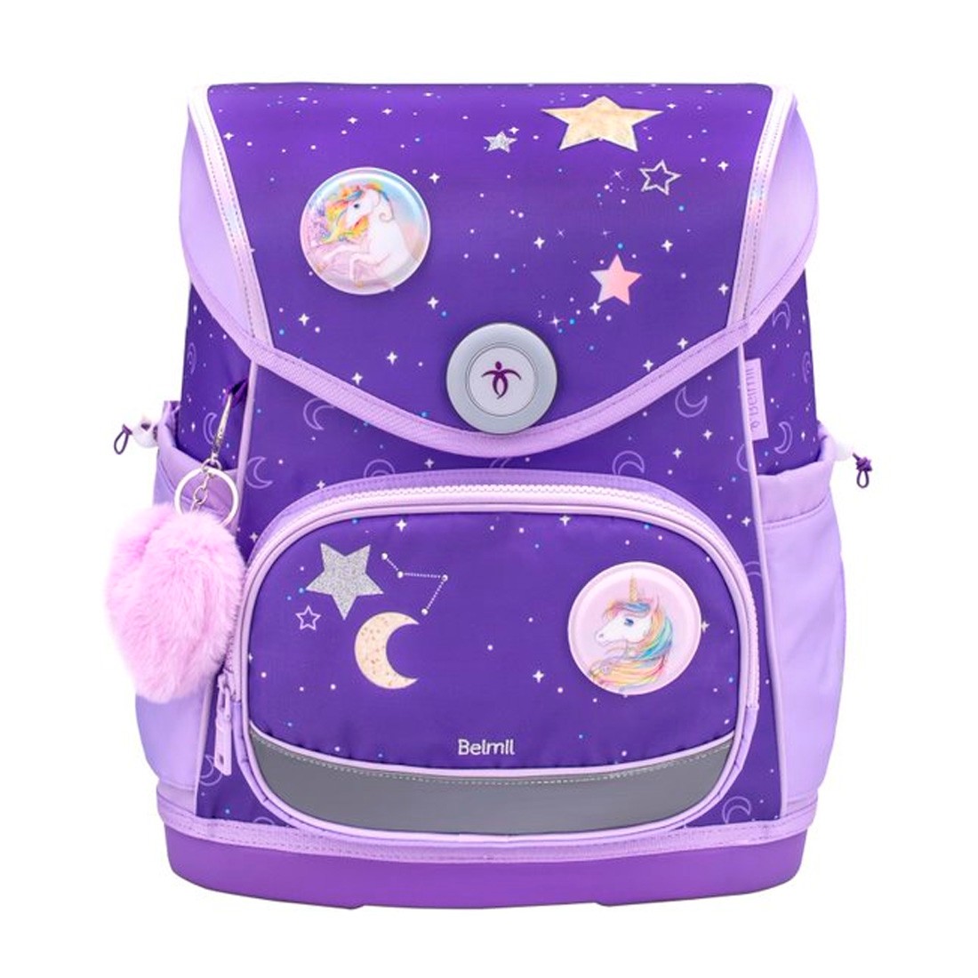Belmil Purple Chic Ergonomik Mıknatıslı Okul Çantası 405-41/P/1