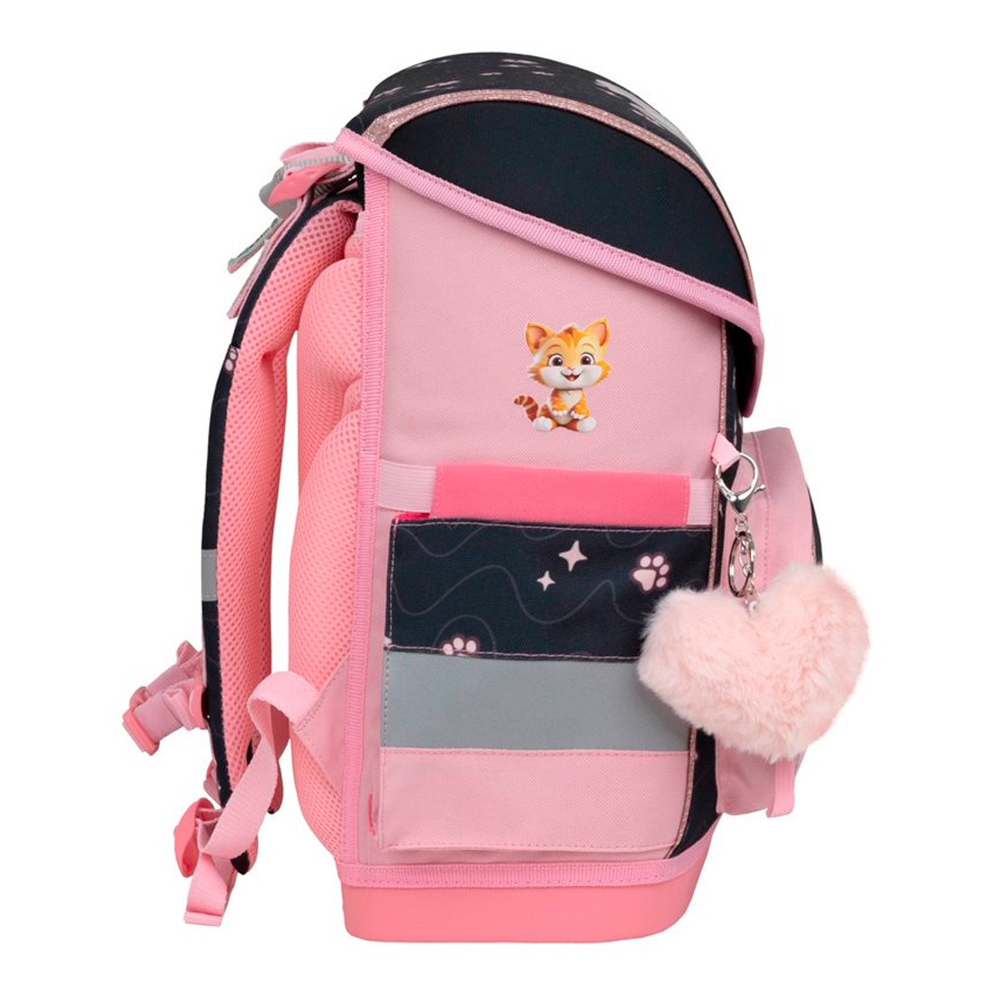 Belmil Cute Kitten Ergonomik Mıknatıslı Okul Çantası 405-41/AG