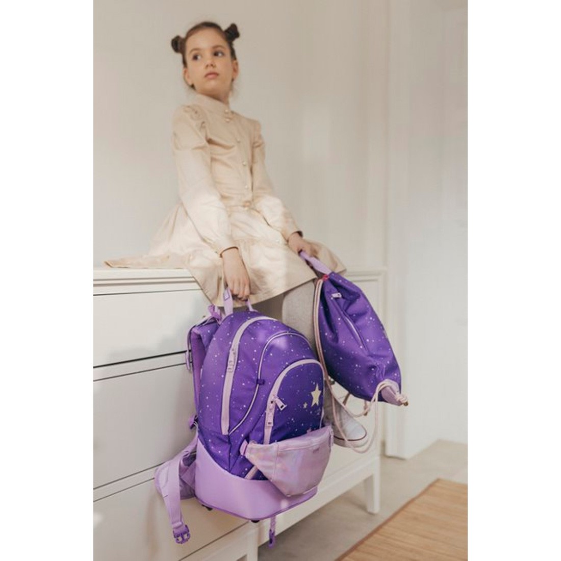 Belmil Purple Chic İpli Spor Çantası 337-1/P/1