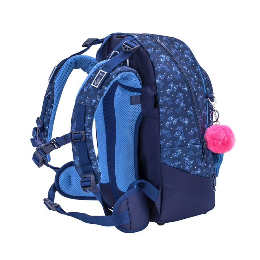 Belmil Flower Jeans Chic 2 in 1 Ergonomik Okul Çantası 338-84/P/7