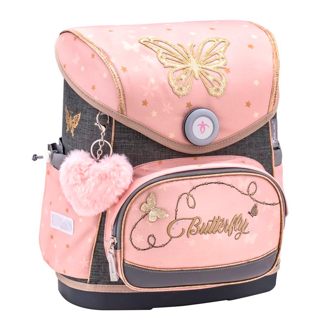 Belmil Golden Butterfly Ergonomik Mıknatıslı Okul Çantası 405-41/AG-8