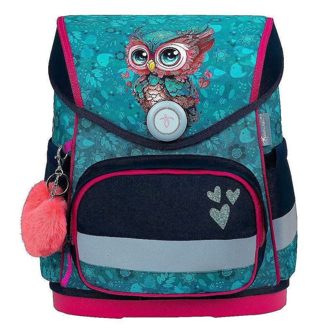 Belmil Cute Owl Ergonomik Mıknatıslı Okul Çantası 405-41/AG