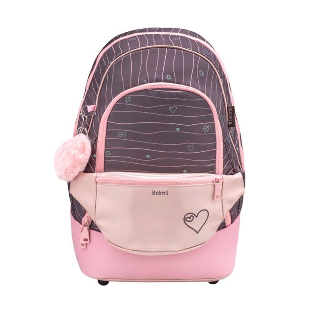 Belmil Mint Love Chic 2 in 1 Ergonomik Okul Çantası 338-84/P/2