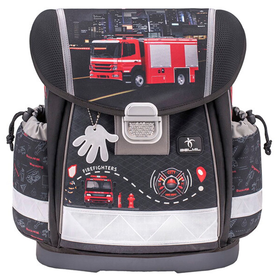 Belmil Firetruck 2 Ergonomik Okul Çantası 403-13/AG