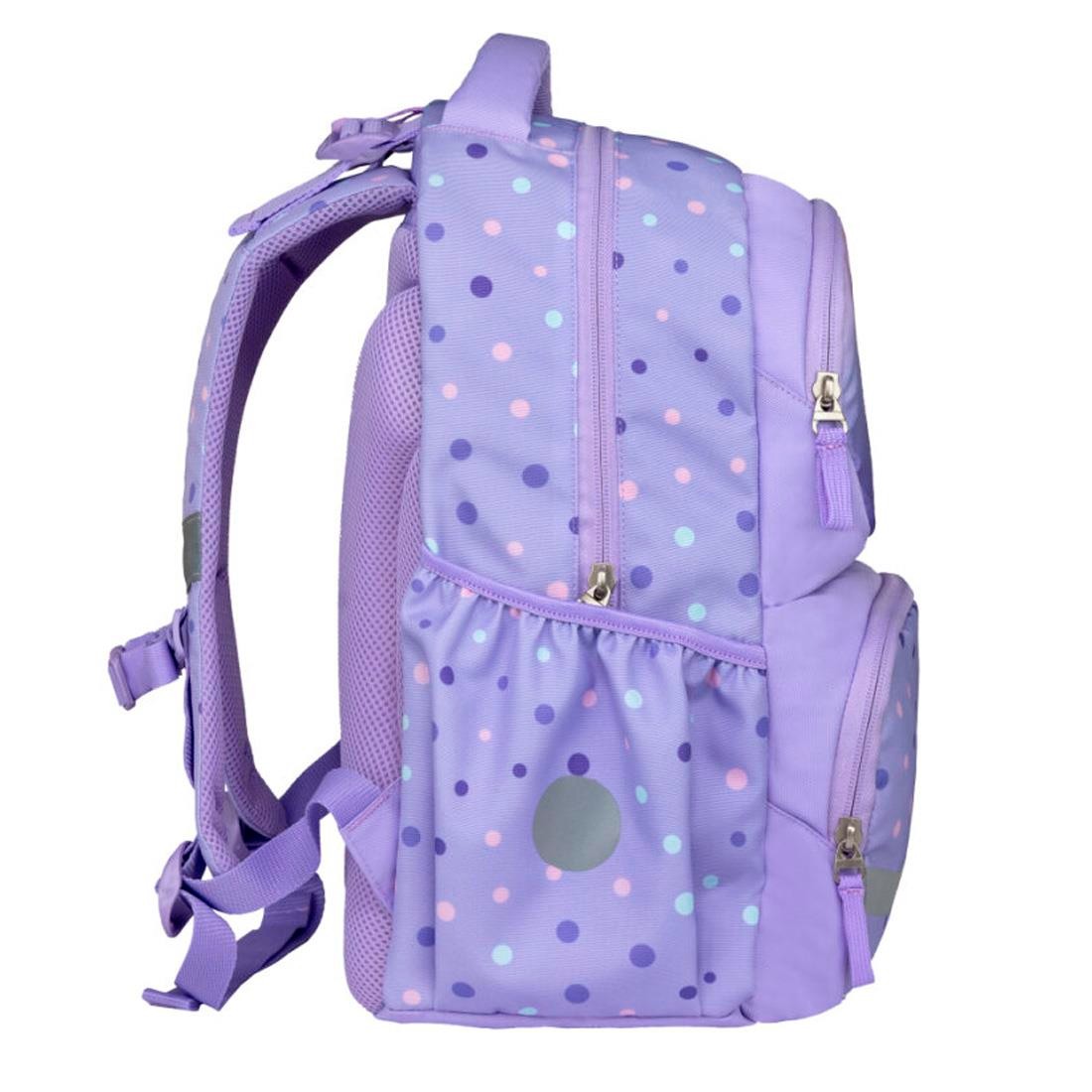 Belmil Purple Dots Ergonomik Okul Çantası 338-36