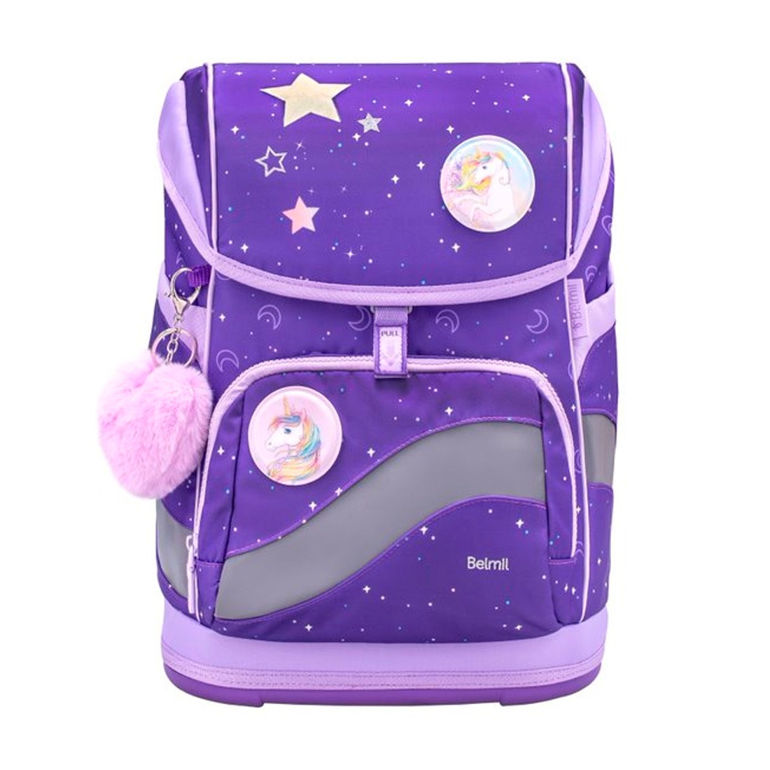 Belmil Purple Chic Ergonomik Mıknatıslı Okul Çantası 405-51/P/1
