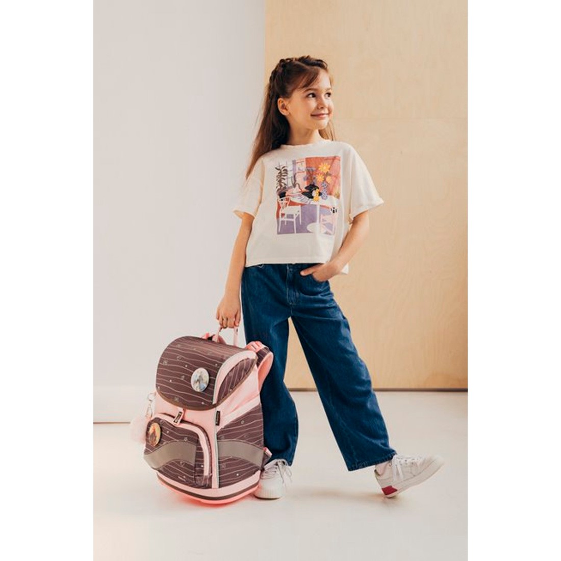 Belmil Mint Love Chic Ergonomik Mıknatıslı Okul Çantası 405-51/P/2