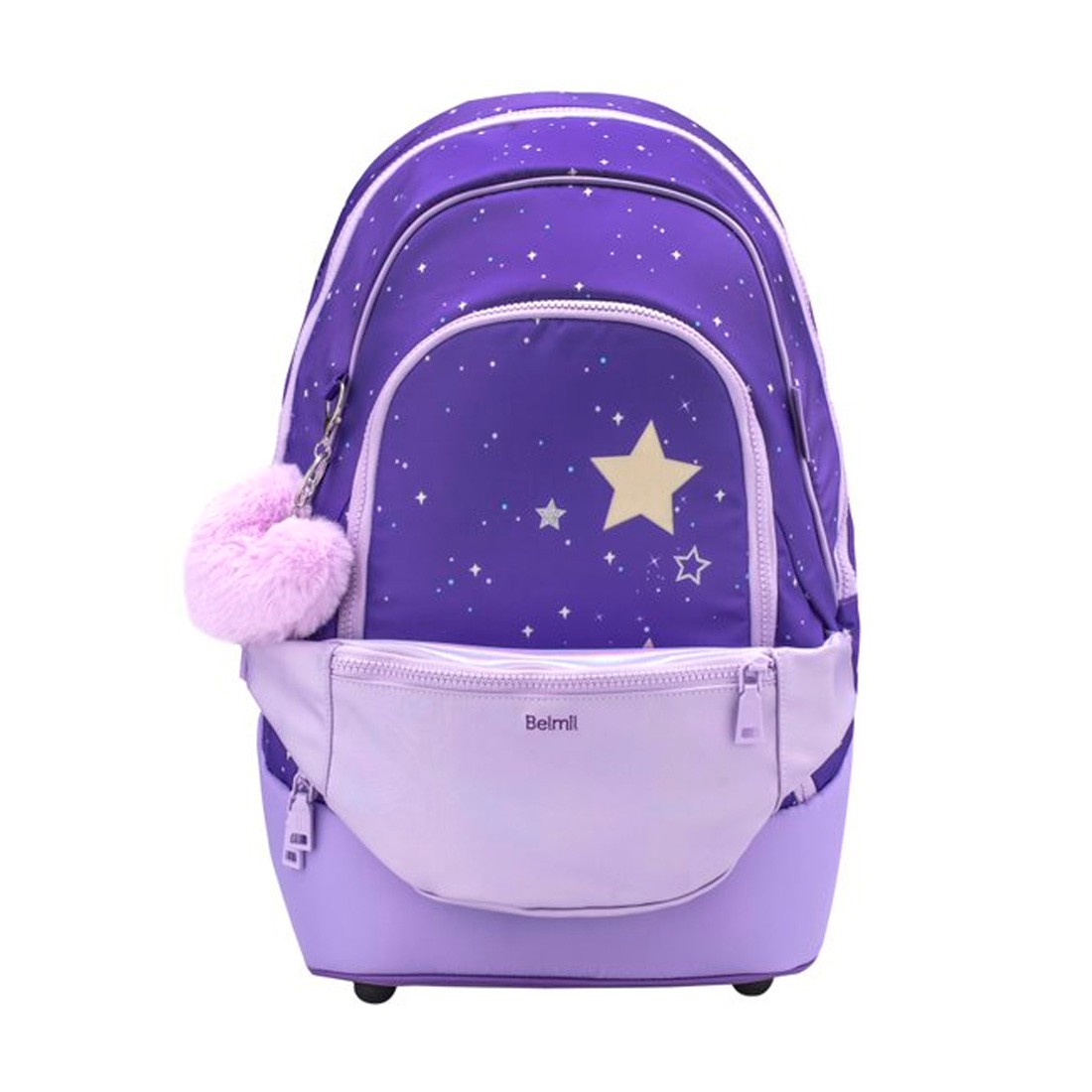 Belmil Purple Chic 2 in 1 Ergonomik Okul Çantası 338-84/P/1