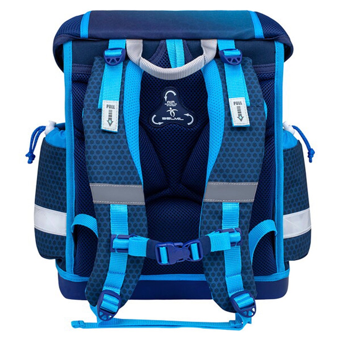 Belmil Racing Blue Neon Ergonomik Okul Çantası 403-13/AG