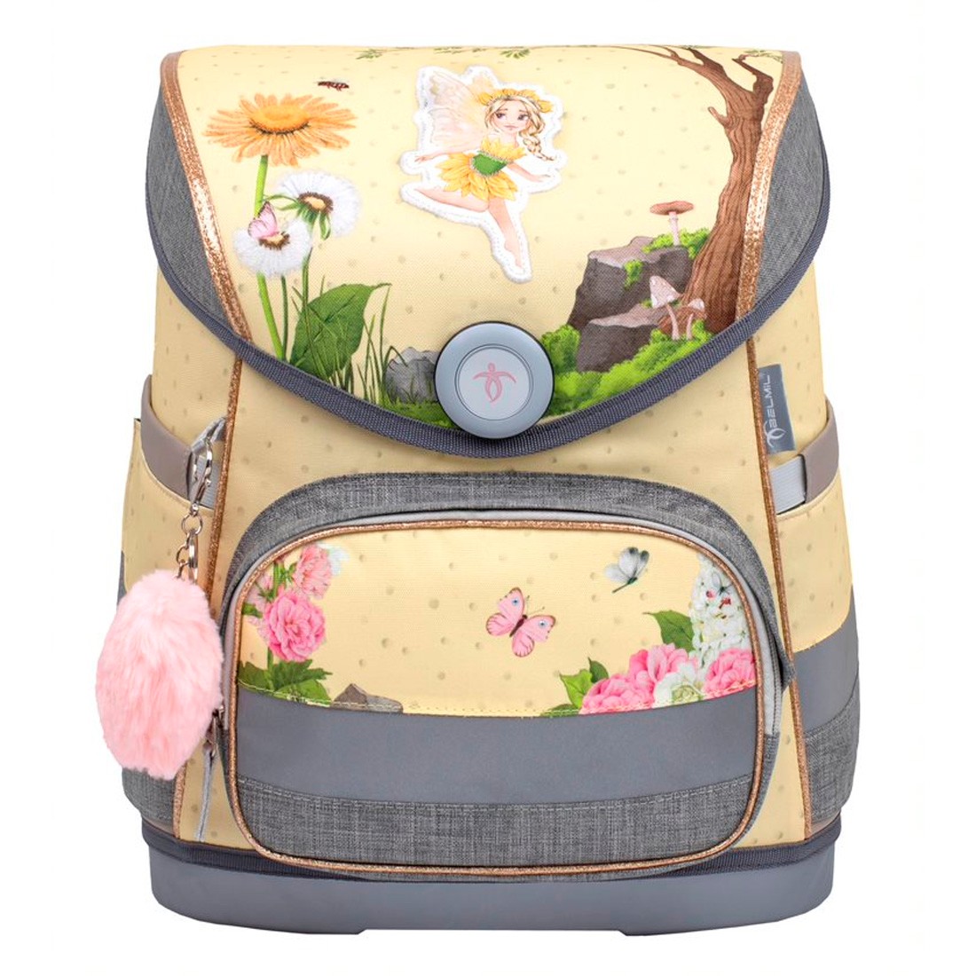 Belmil Fairy Garden Ergonomik Mıknatıslı Okul Çantası 405-41/AG-2