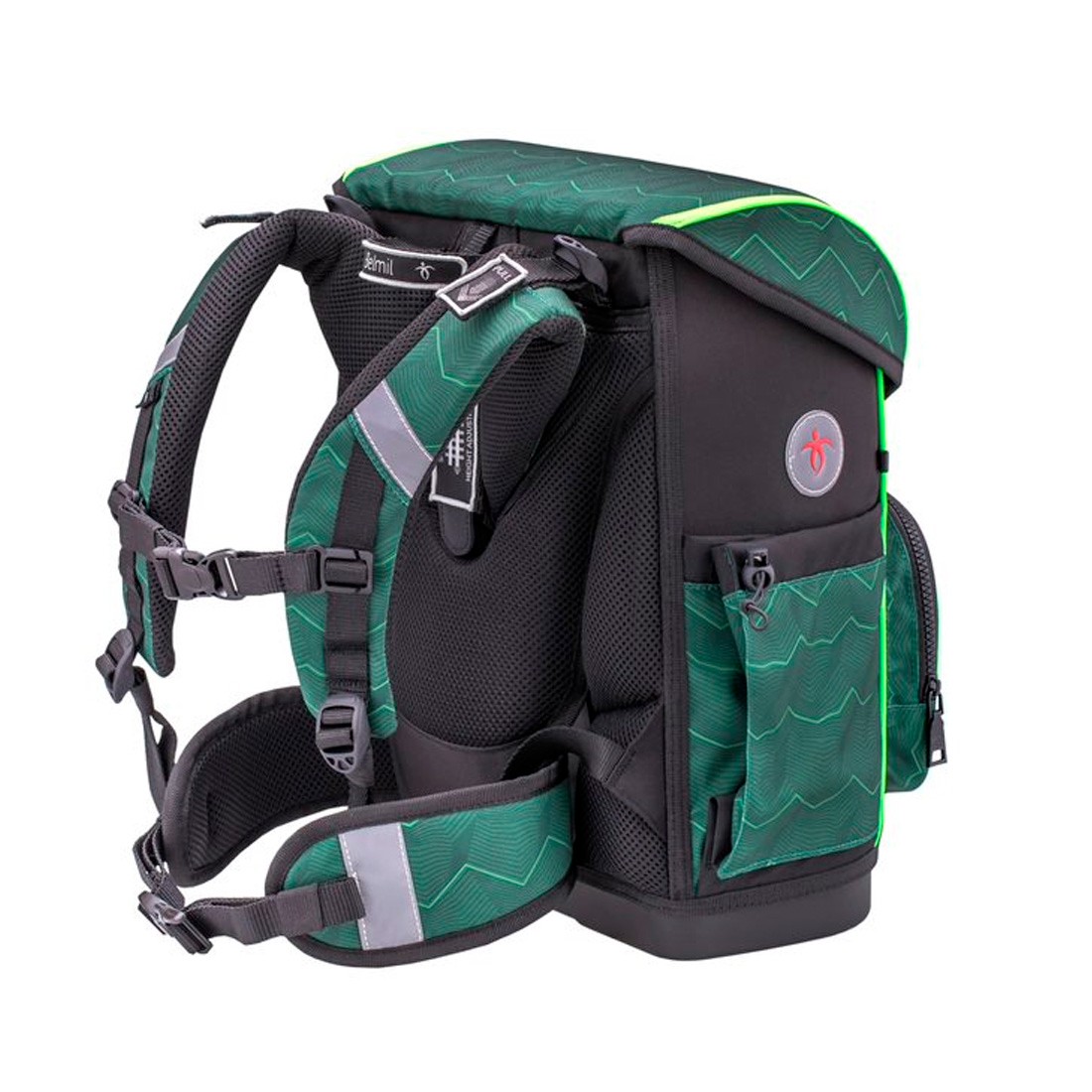 Belmil Waves Green Ergonomik Mıknatıslı Okul Çantası 405-41/P/10