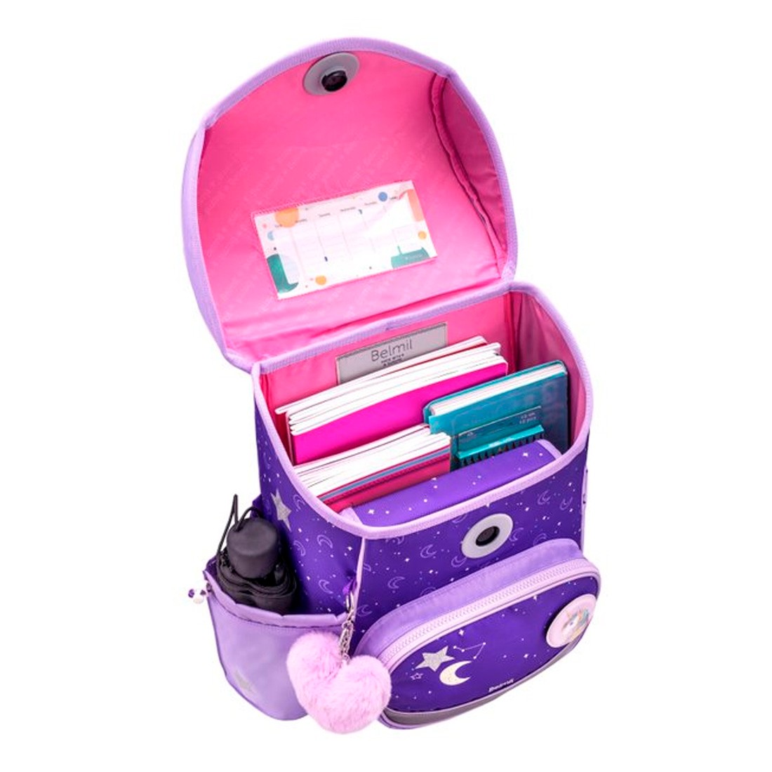 Belmil Purple Chic Ergonomik Mıknatıslı Okul Çantası 405-41/P/1