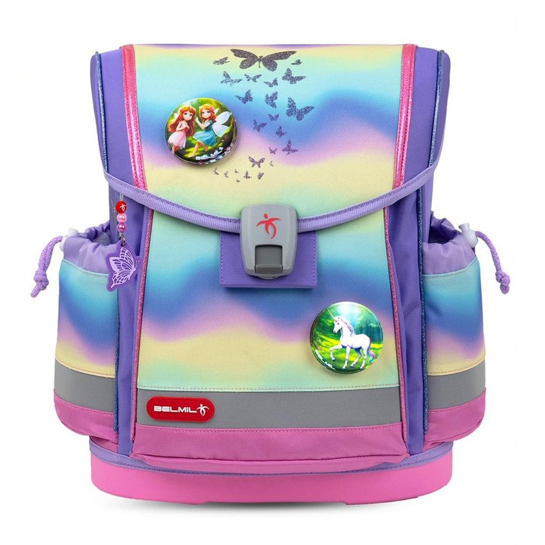 Belmil Rainbow Ombre Ergonomik Mıknatıslı Okul Çantası 405-78/AG