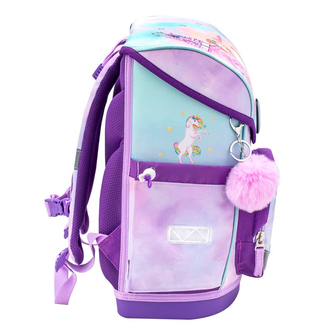 Belmil Rainbow Unicorn Magic Ergonomik Mıknatıslı Okul Çantası 405-41/AG-4