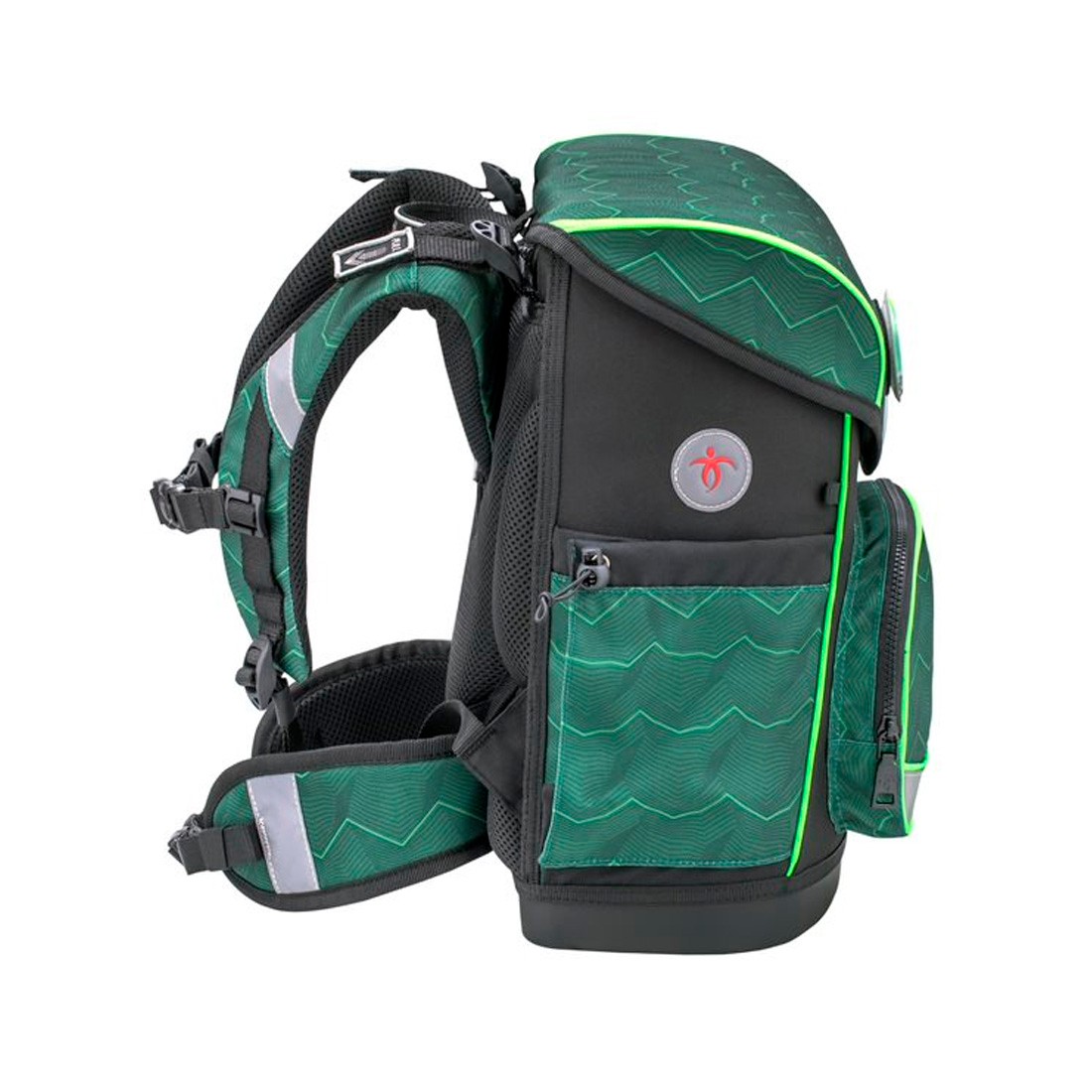 Belmil Waves Green Ergonomik Mıknatıslı Okul Çantası 405-41/P/10