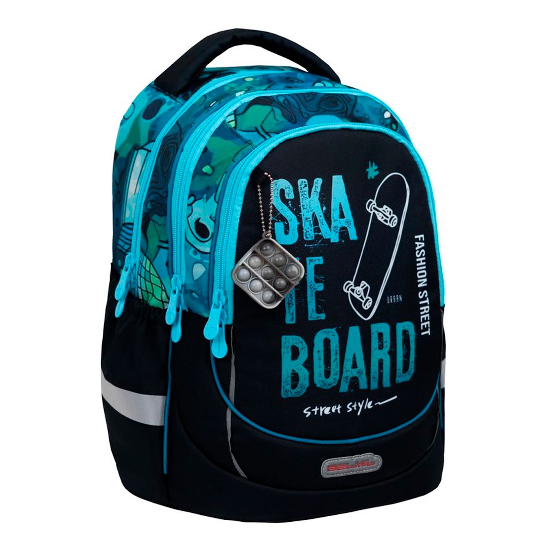 Belmil Skate Board Ergonomik Okul Çantası 338-87/A