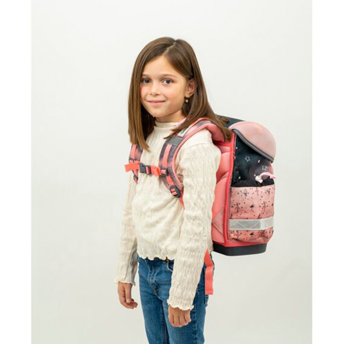 Belmil Ballerina Black Pink Ergonomik Okul Çantası 403-13/AG
