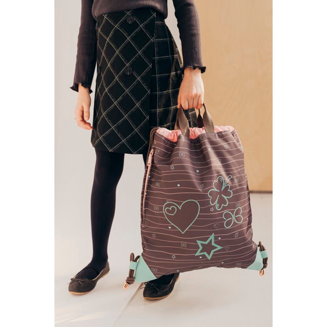 Belmil Mint Love Chic İpli Spor Çantası 337-1/P/2