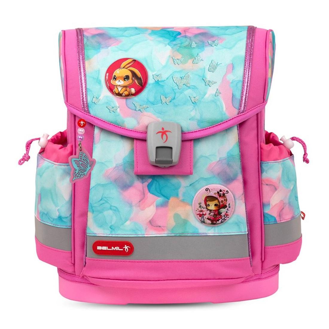 Belmil Aqua Rose Ergonomik Mıknatıslı Okul Çantası 405-78/AG