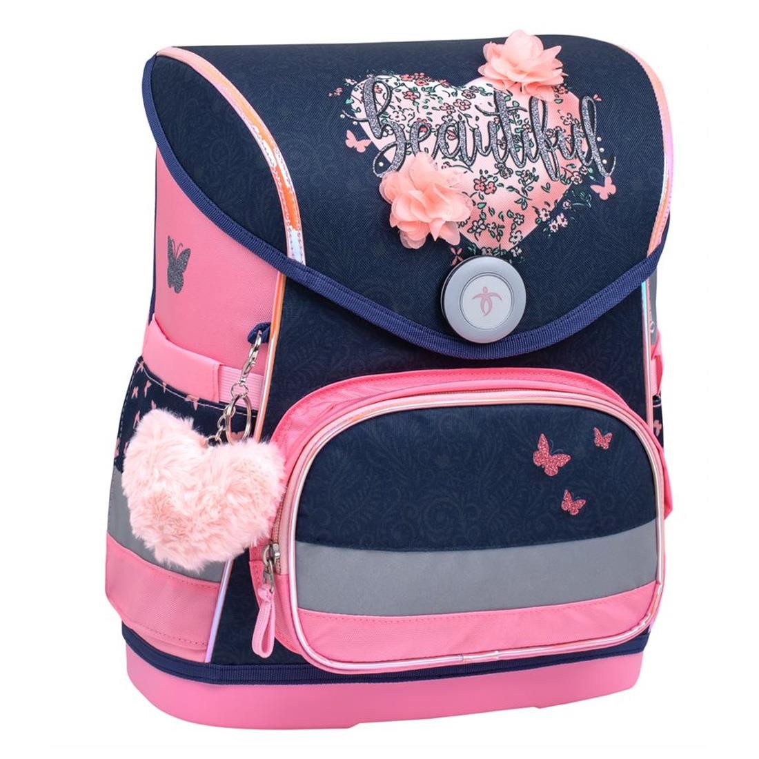 Belmil Beatiful Flowers Ergonomik Mıknatıslı Okul Çantası 405-41/AG