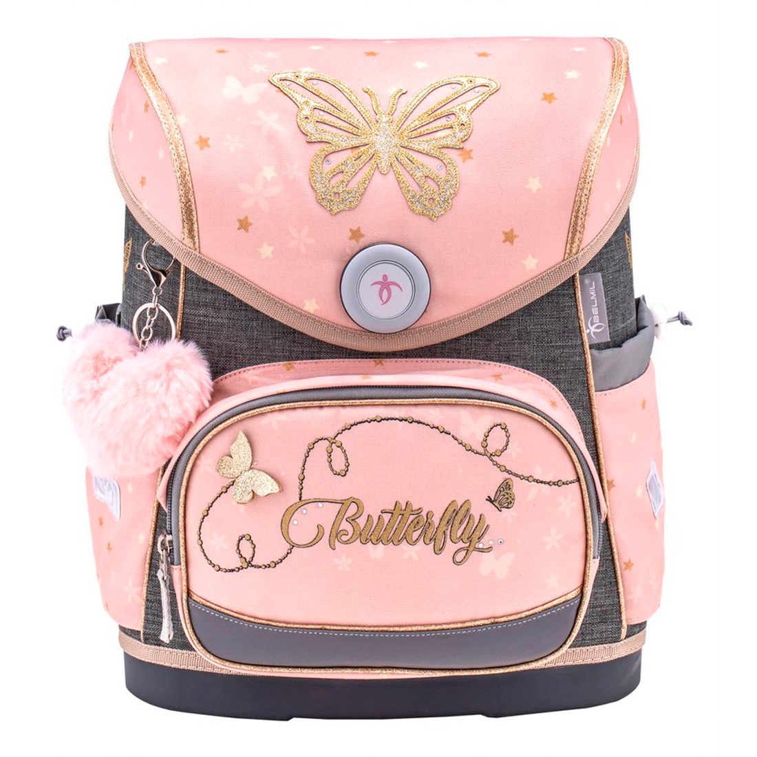 Belmil Golden Butterfly Ergonomik Mıknatıslı Okul Çantası 405-41/AG-8
