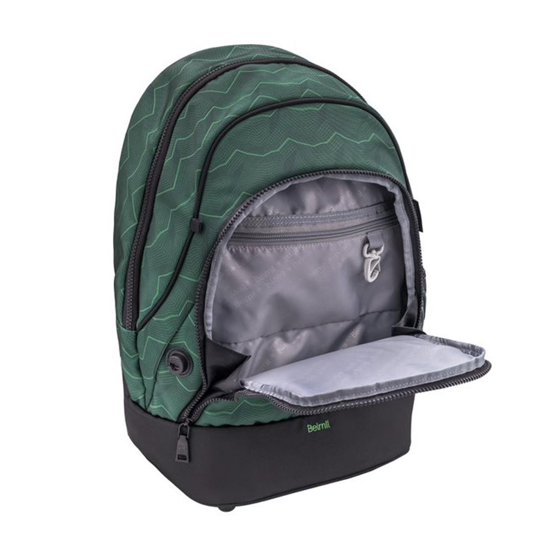 Belmil Waves Green 2 in 1 Ergonomik Okul Çantası 338-84/P/10