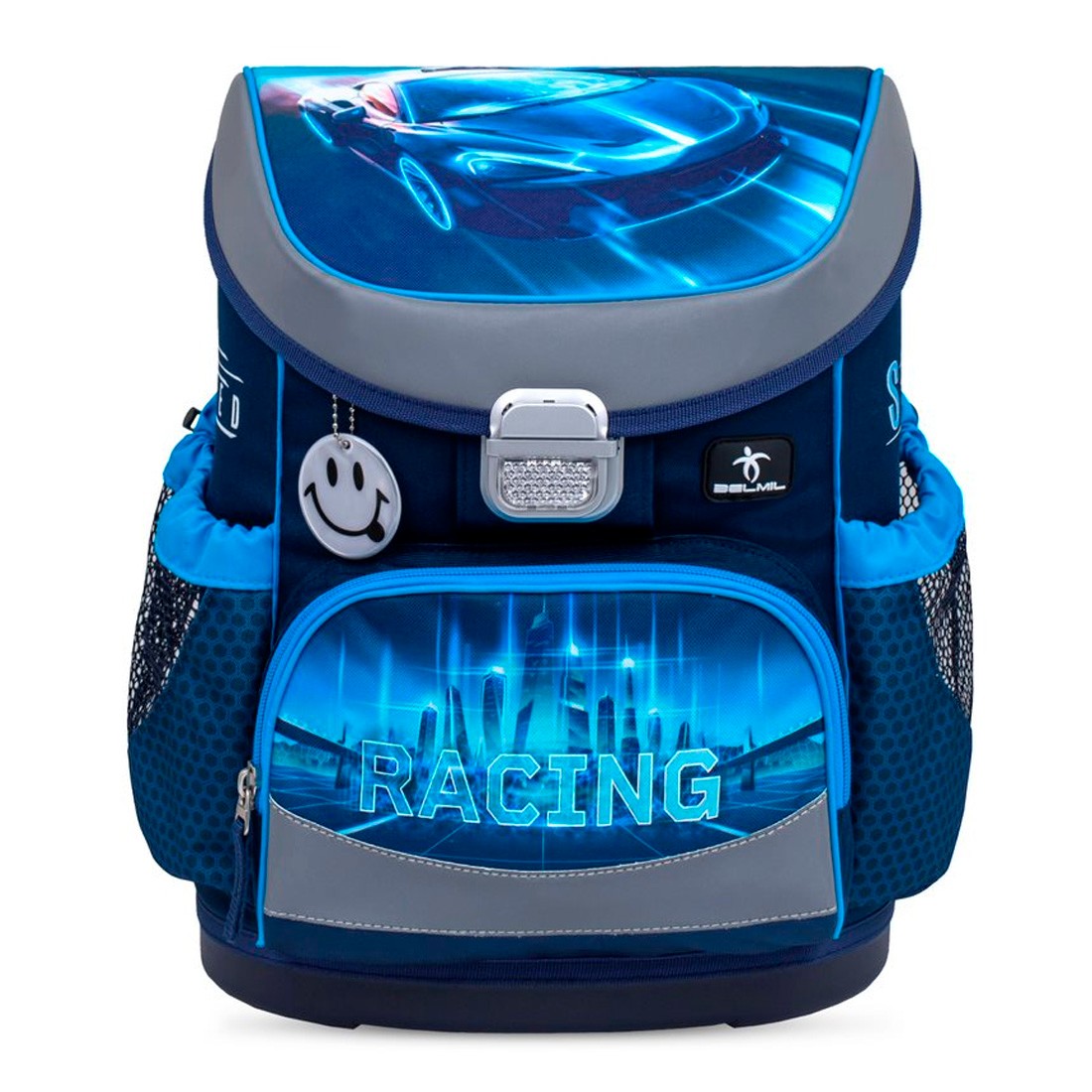 Belmil Racing Blue Ergonomik Okul Çantası 405-33/AG