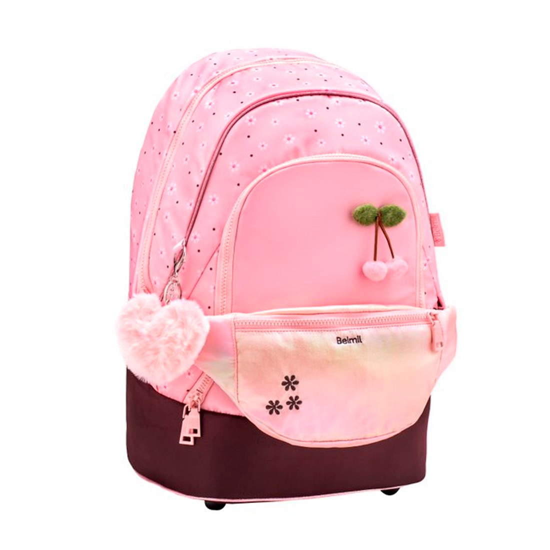 Belmil Cherry Chic 2 in 1 Ergonomik Okul Çantası 338-84/P/5