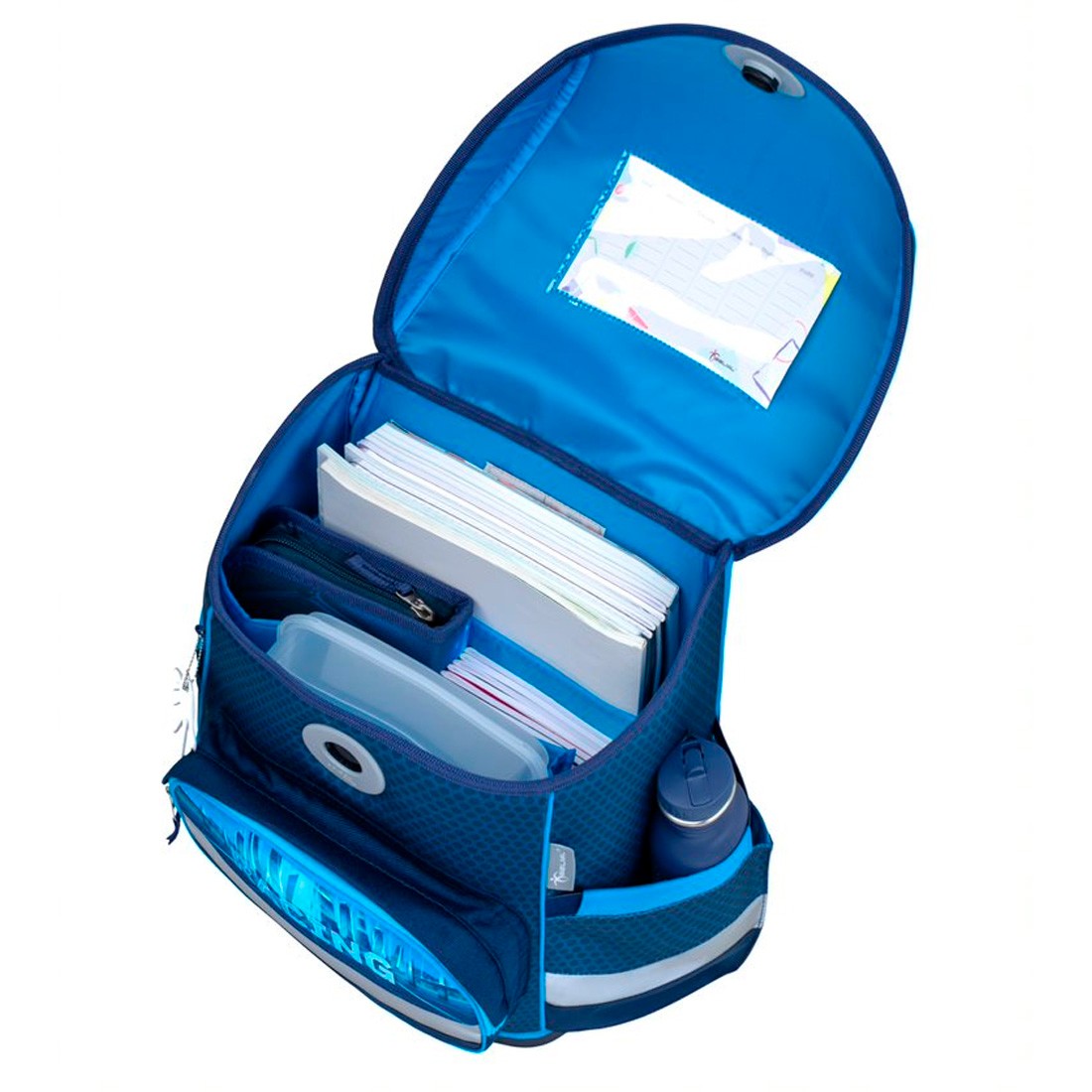 Belmil Racing Blue Neon Ergonomik Mıknatıslı Okul Çantası 405-41/AG-12