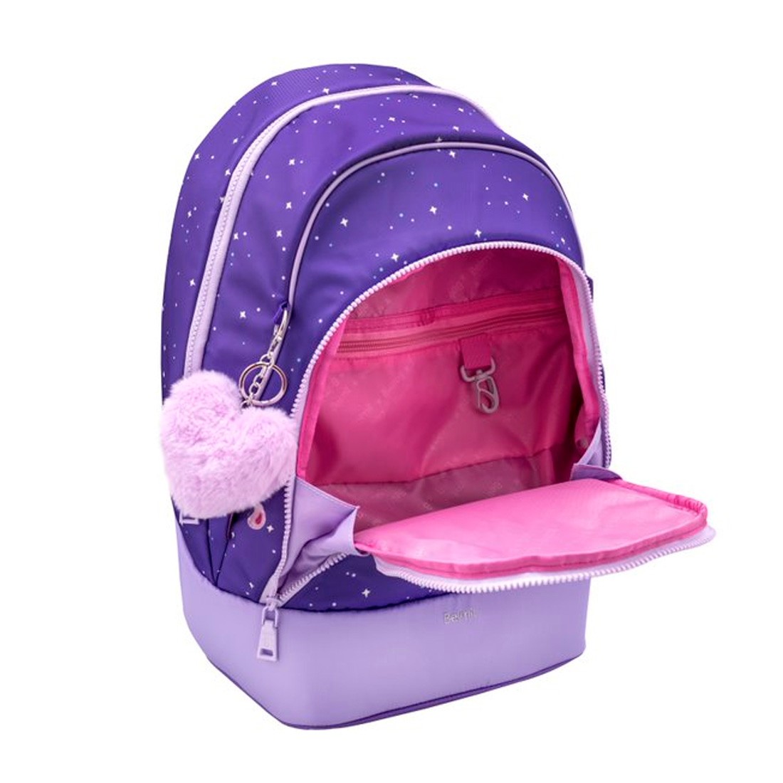 Belmil Purple Chic 2 in 1 Ergonomik Okul Çantası 338-84/P/1