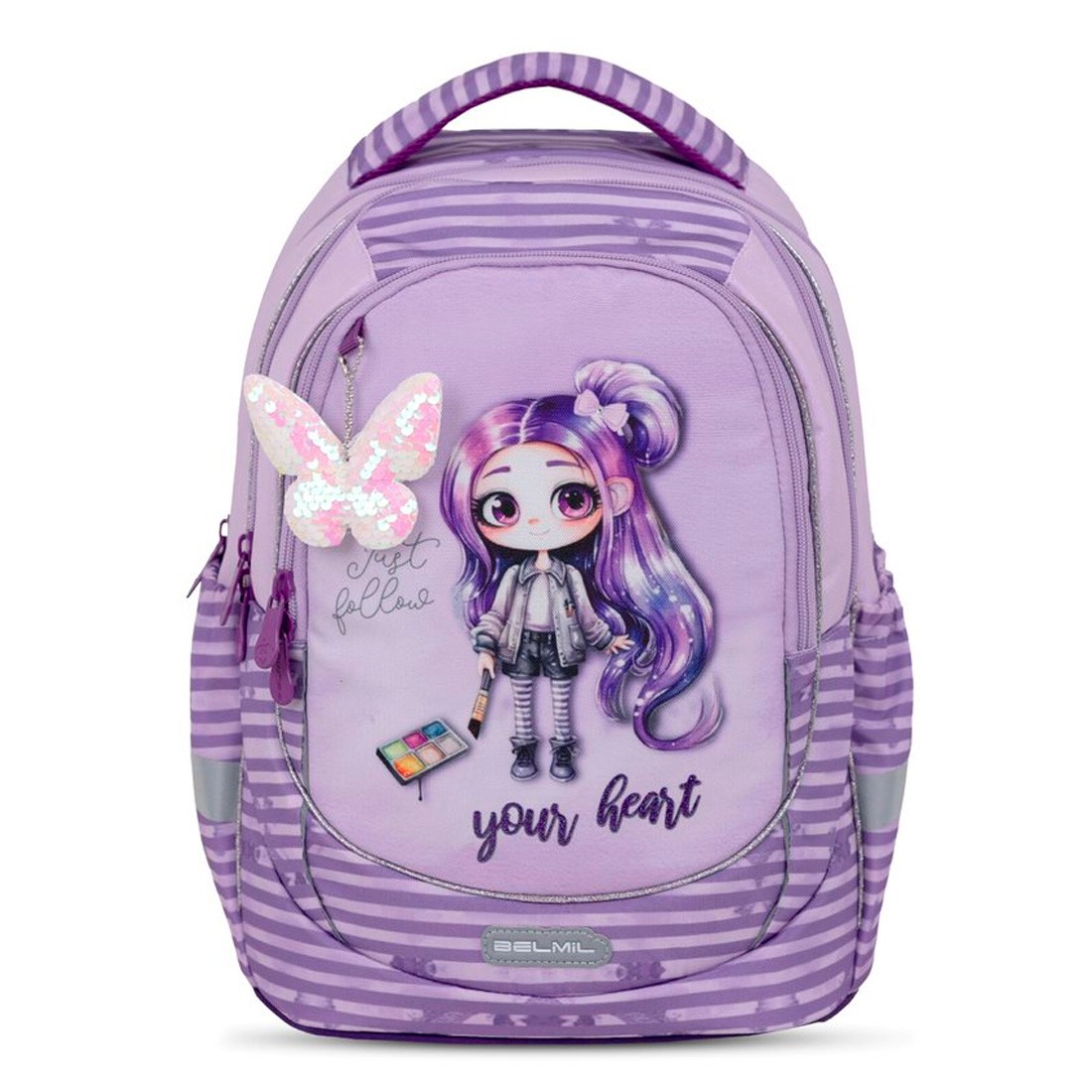 Belmil Violet Girl Ergonomik Okul Çantası 338-87/A