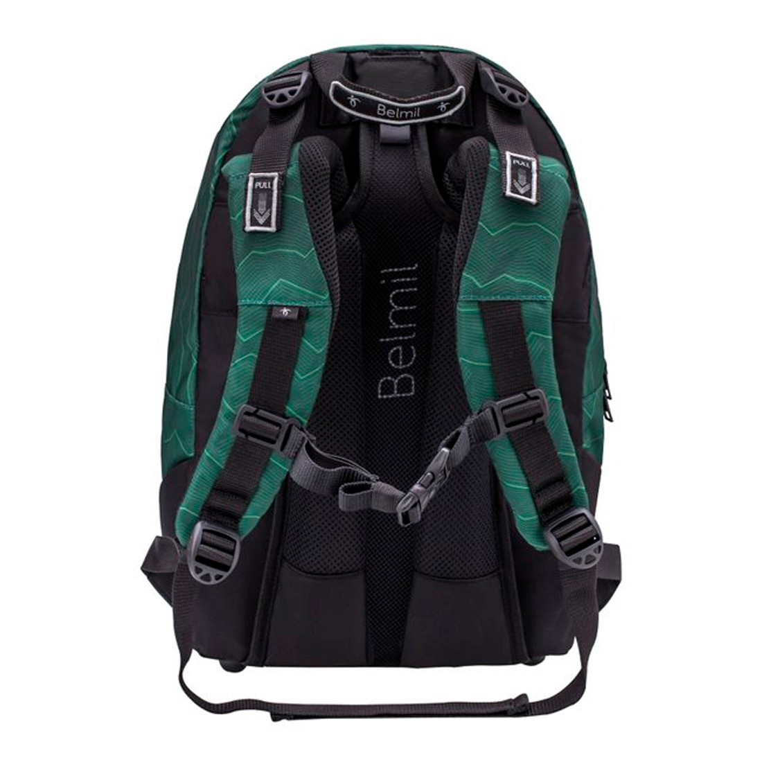 Belmil Waves Green 2 in 1 Ergonomik Okul Çantası 338-84/P/10