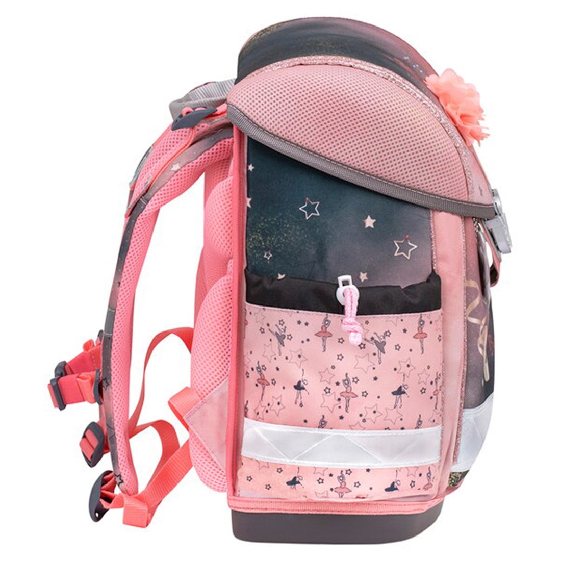 Belmil Ballerina Black Pink Ergonomik Okul Çantası 403-13/AG