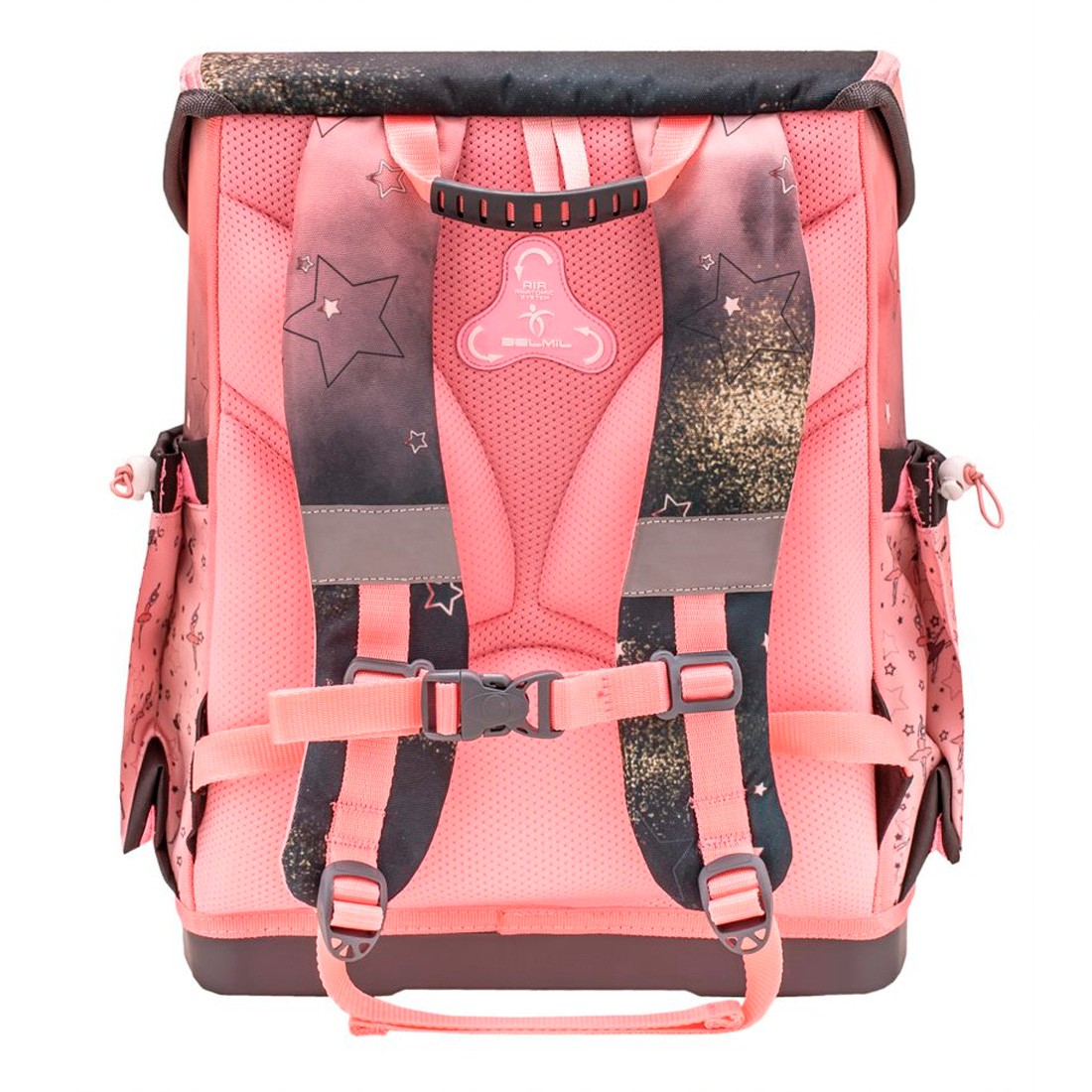 Belmil Ballerina Black Pink Ergonomik Mıknatıslı Okul Çantası 405-41/AG-3