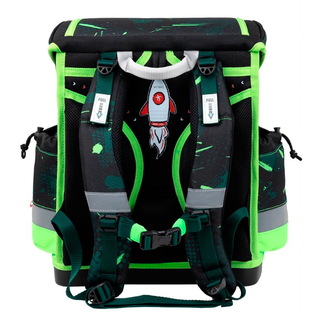 Belmil Neon Sport Ergonomik Mıknatıslı Okul Çantası 405-78/AG