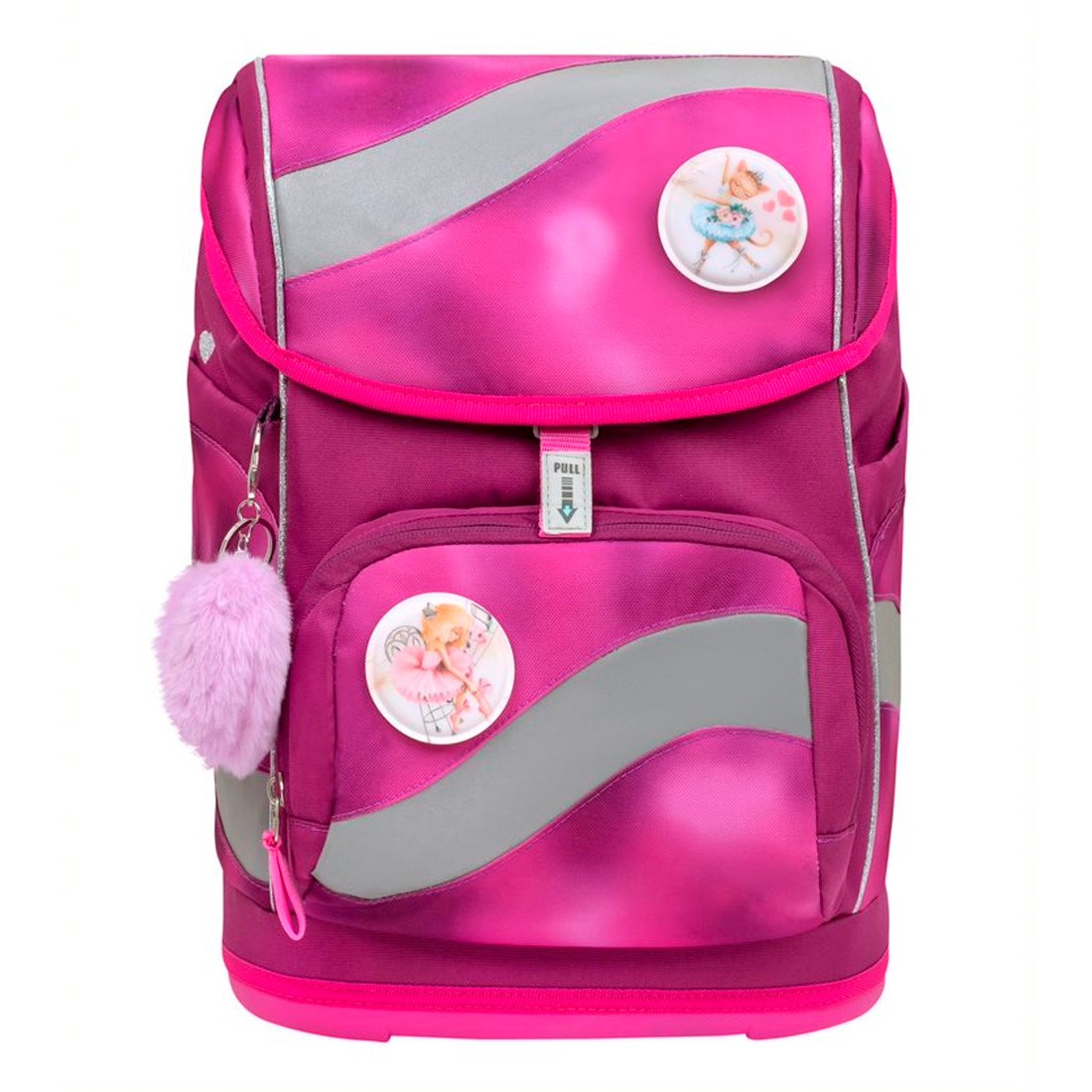 Belmil Shiny Pink Ergonomik Mıknatıslı Okul Çantası 405-51/AG-10