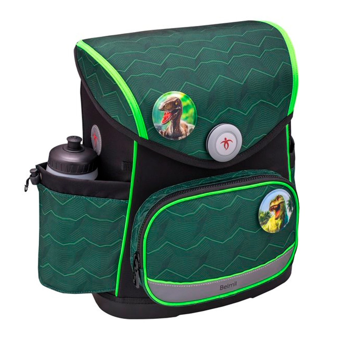 Belmil Waves Green Ergonomik Mıknatıslı Okul Çantası 405-41/P/10
