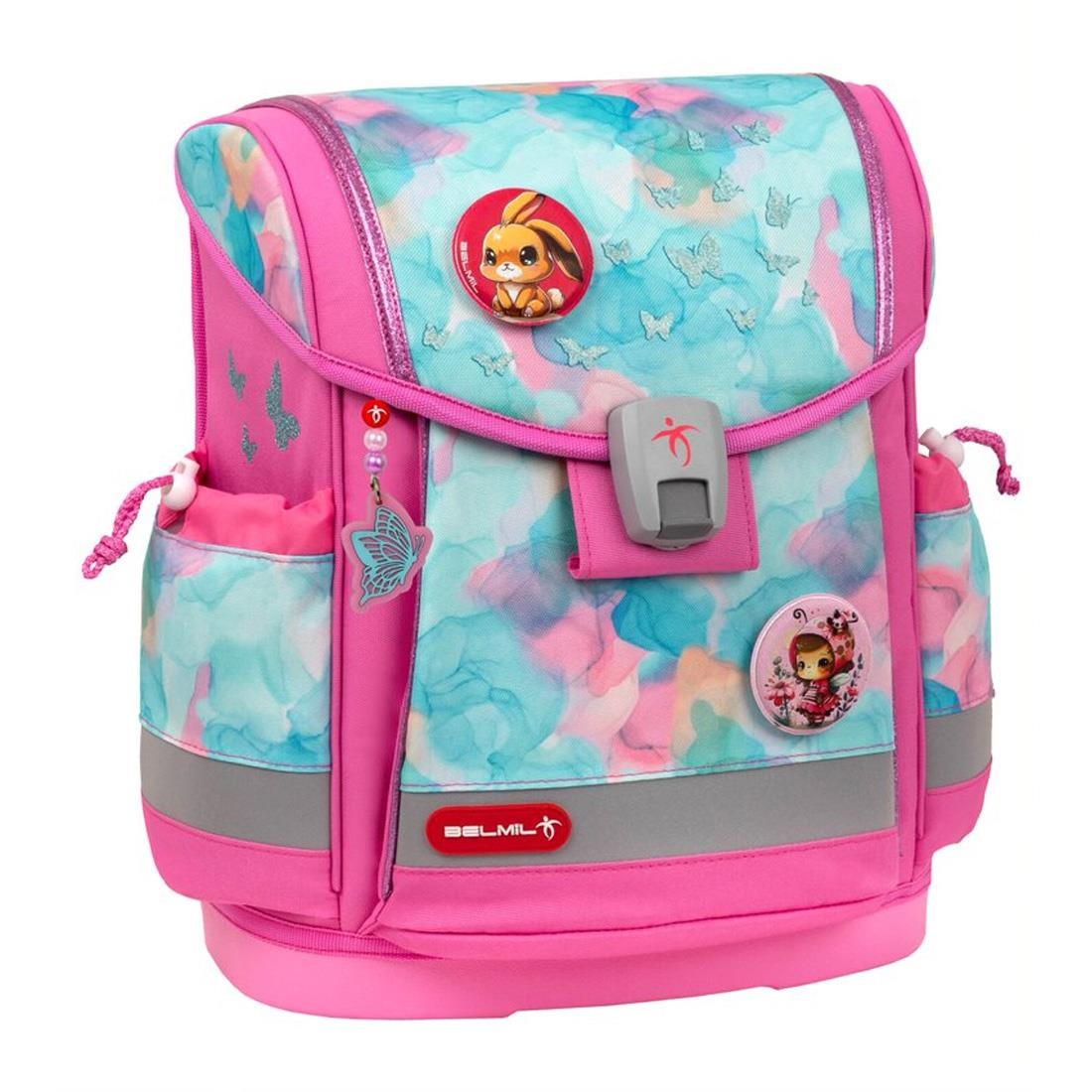 Belmil Aqua Rose Ergonomik Mıknatıslı Okul Çantası 405-78/AG