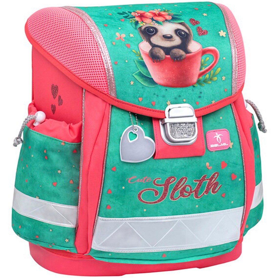 Belmil Cute Sloth Ergonomik Okul Çantası 403-13/AG