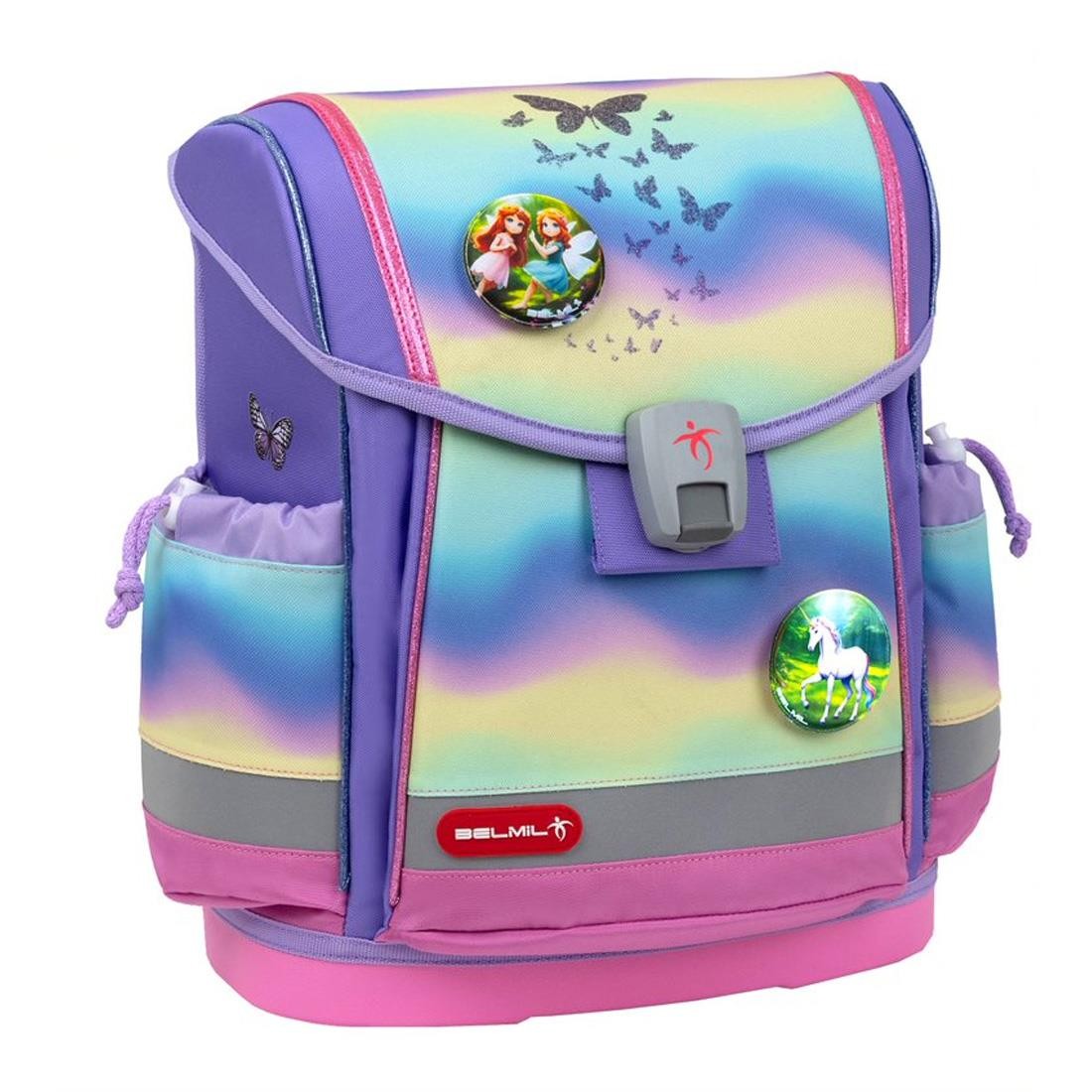 Belmil Rainbow Ombre Ergonomik Mıknatıslı Okul Çantası 405-78/AG